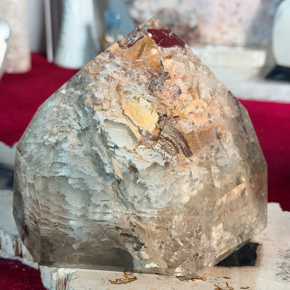 🌿 Rare Thousand Layer Garden Quartz Tower | Brazil | Rare Collector Crystal 🌿